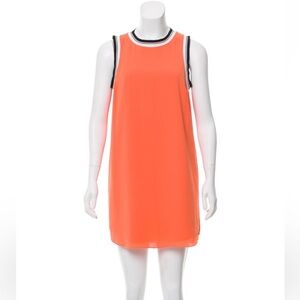Tangerine Elizabeth and James sleeveless mini dress